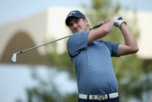 Marc Warren playing at the 2013 Open de Espana round 2